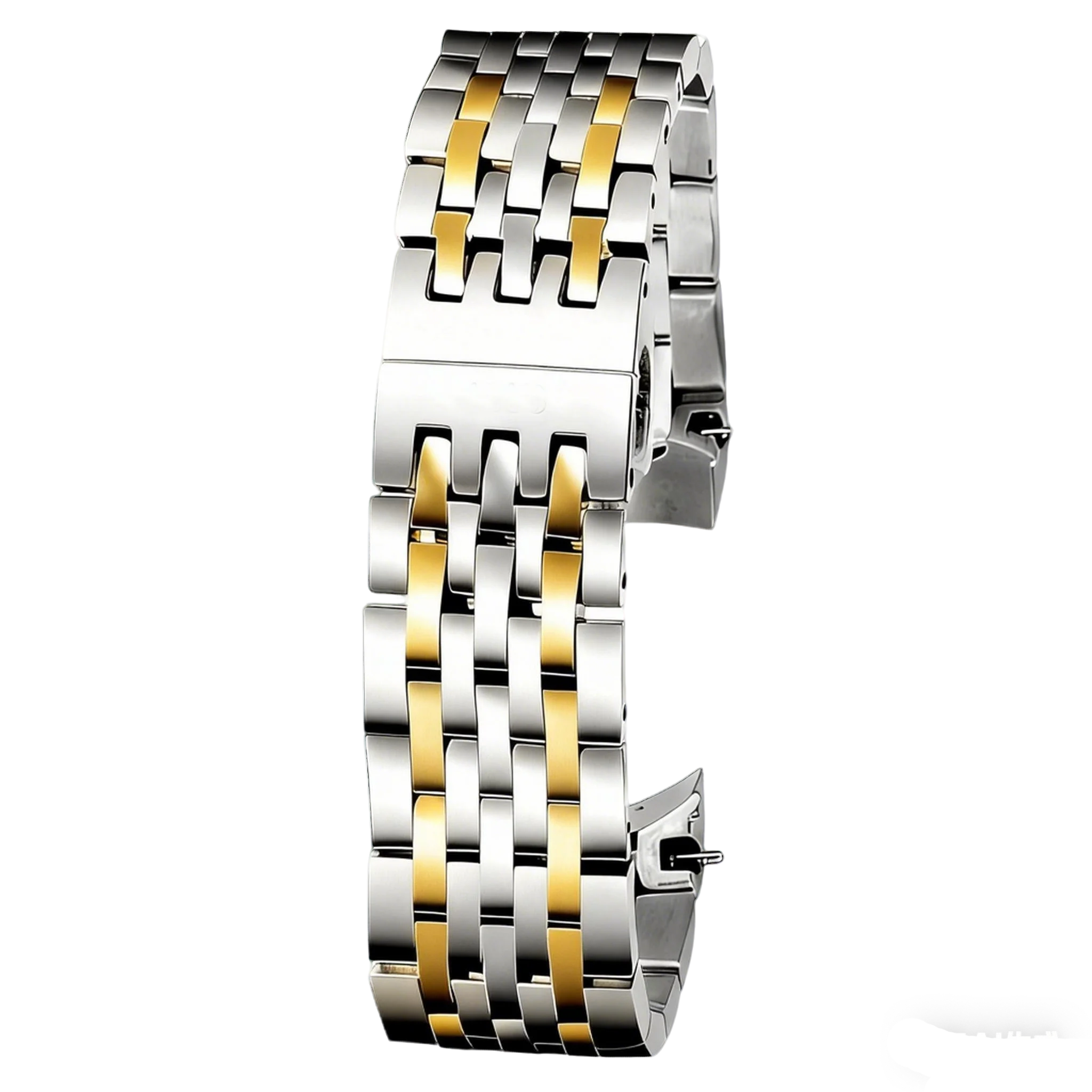 Stainless Steel Dress Watch Bracelet 19mm – Compatible with Le Locle T006 / T41
