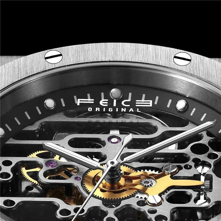 Feice Skeleton Automatic Mechanical Watches - Watches - Viva Timepiece