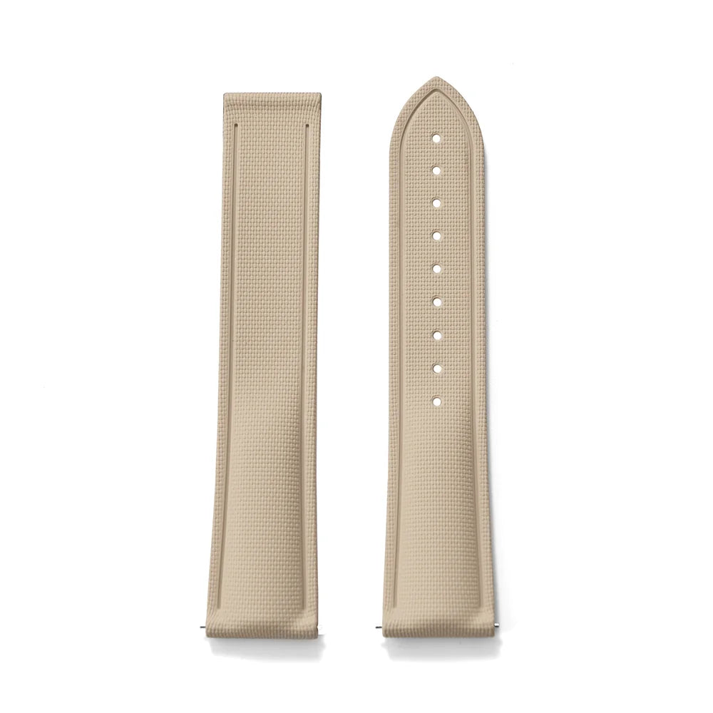 20mm 21mm 22mm FKM Rubber Quick-Release Universal Watch Strap-Straptique-Viva Timepiece