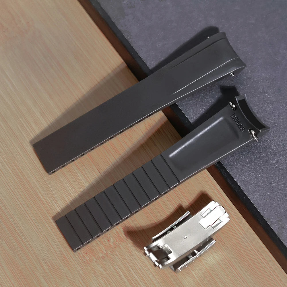 CTS 20mm Fluoro Rubber Watch Strap – Compatible with Tudor BB58 & Ranger 39-VivaStraps-Viva Timepiece