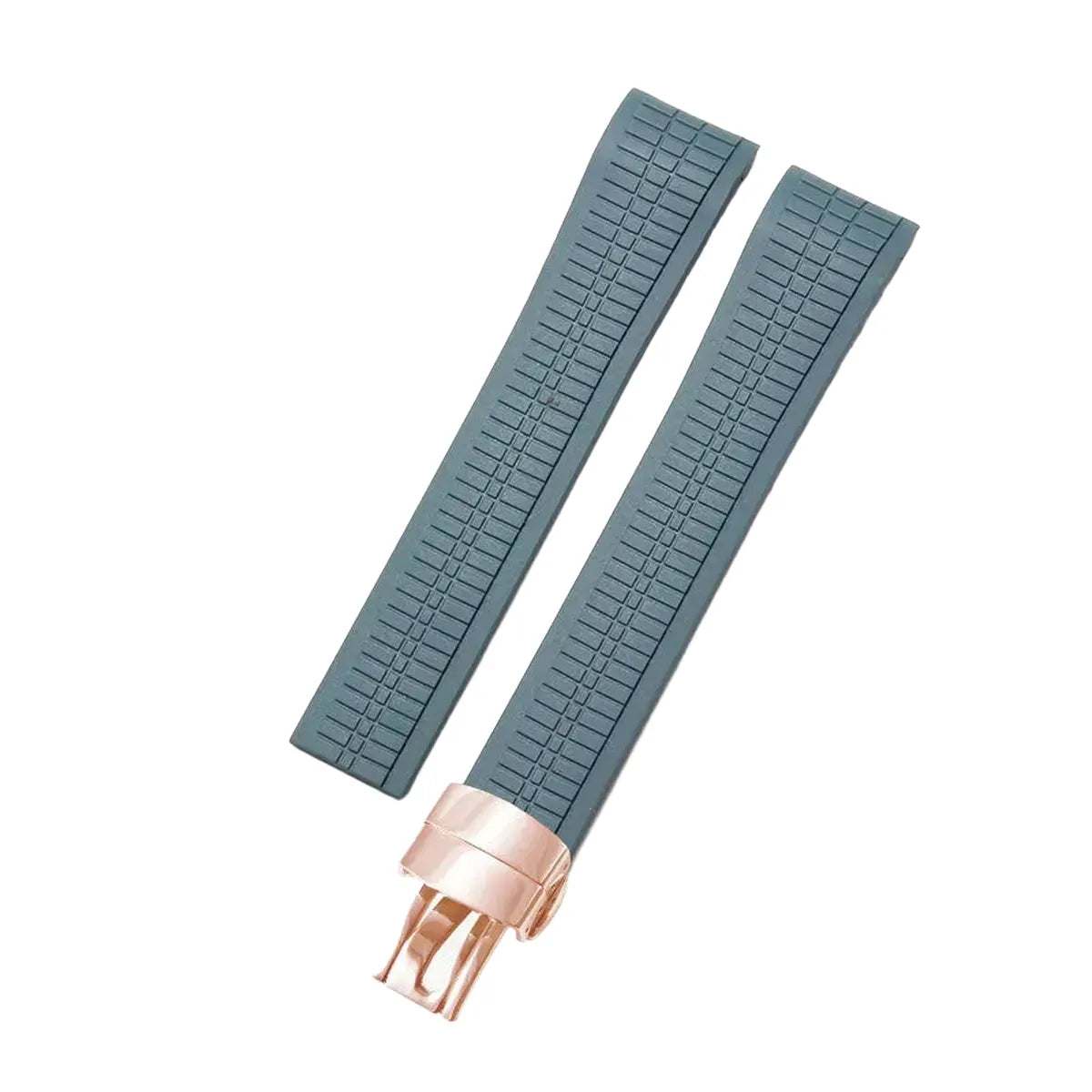 Silicone Rubber Watch Strap 21mm – Compatible with Patek Philippe Aquanaut 5164/5167