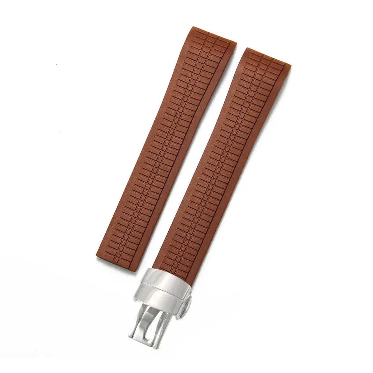 Silicone Rubber Watch Strap 21mm – Compatible with Patek Philippe Aquanaut 5164/5167