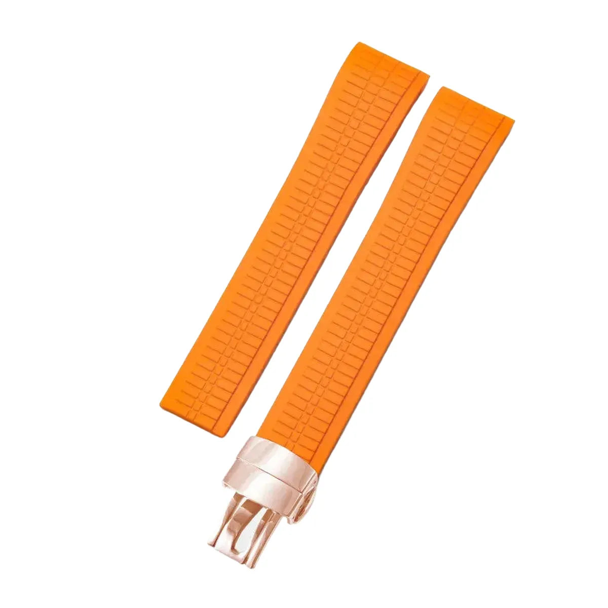 Silicone Rubber Watch Strap 21mm – Compatible with Patek Philippe Aquanaut 5164/5167
