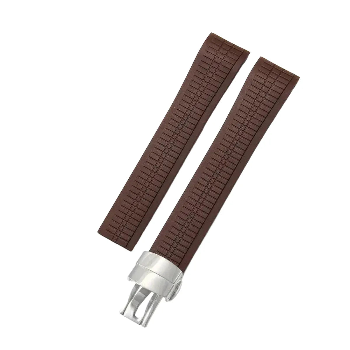 Silicone Rubber Watch Strap 21mm – Compatible with Patek Philippe Aquanaut 5164/5167