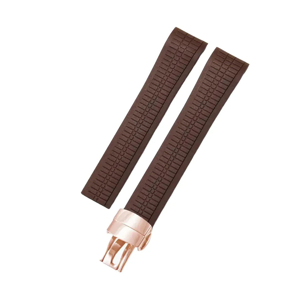 Silicone Rubber Watch Strap 21mm – Compatible with Patek Philippe Aquanaut 5164/5167