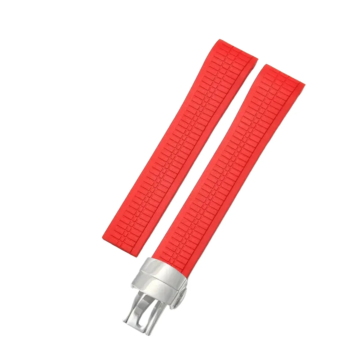 Silicone Rubber Watch Strap 21mm – Compatible with Patek Philippe Aquanaut 5164/5167