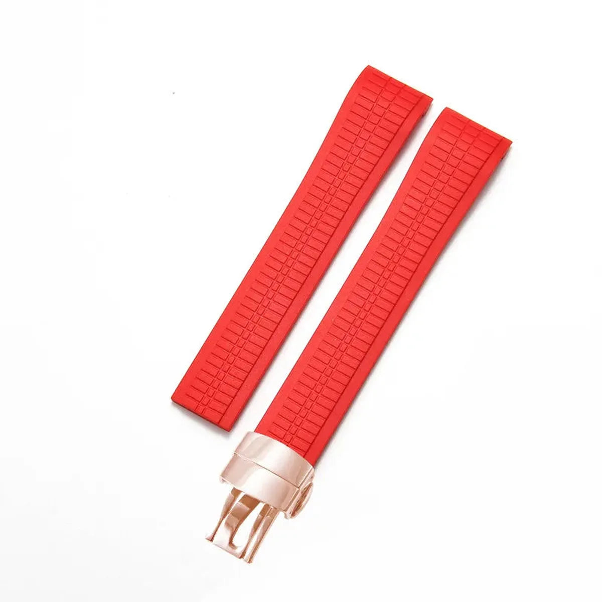 Silicone Rubber Watch Strap 21mm – Compatible with Patek Philippe Aquanaut 5164/5167