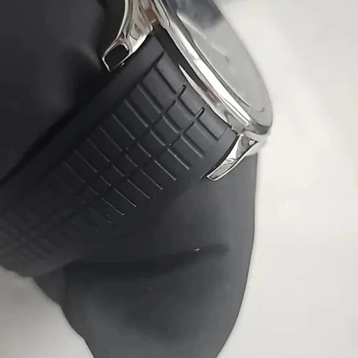 Silicone Rubber Watch Strap 21mm – Compatible with Patek Philippe Aquanaut 5164/5167