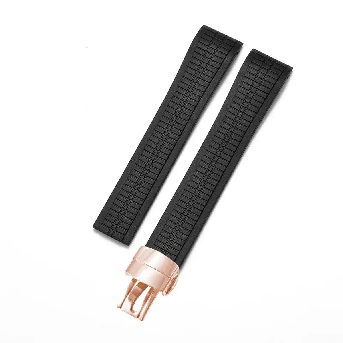 Silicone Rubber Watch Strap 21mm – Compatible with Patek Philippe Aquanaut 5164/5167