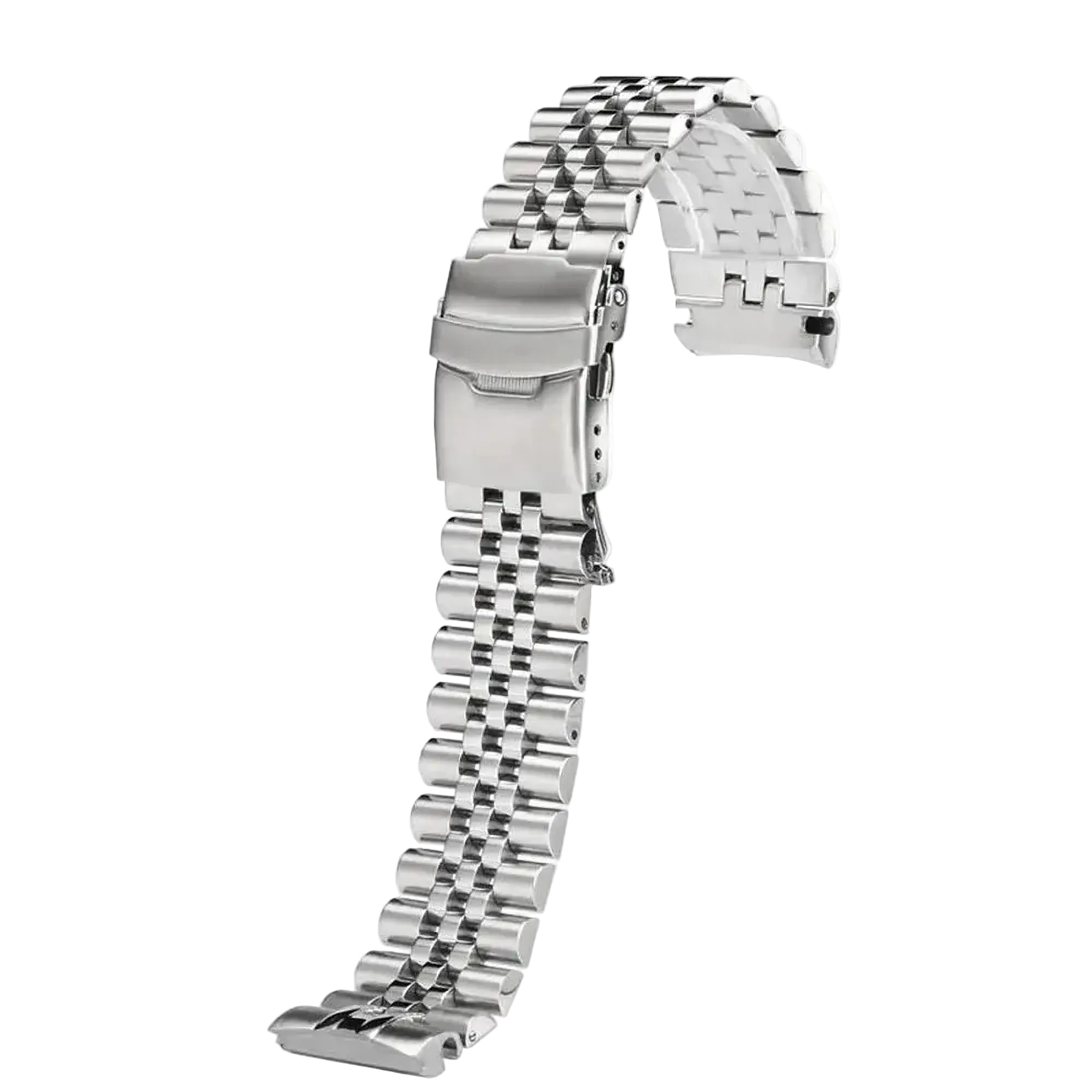 Solid Stainless Steel Watch Band 22mm – Compatible with Turtle Series-ChronoCraft-Viva Timepiece