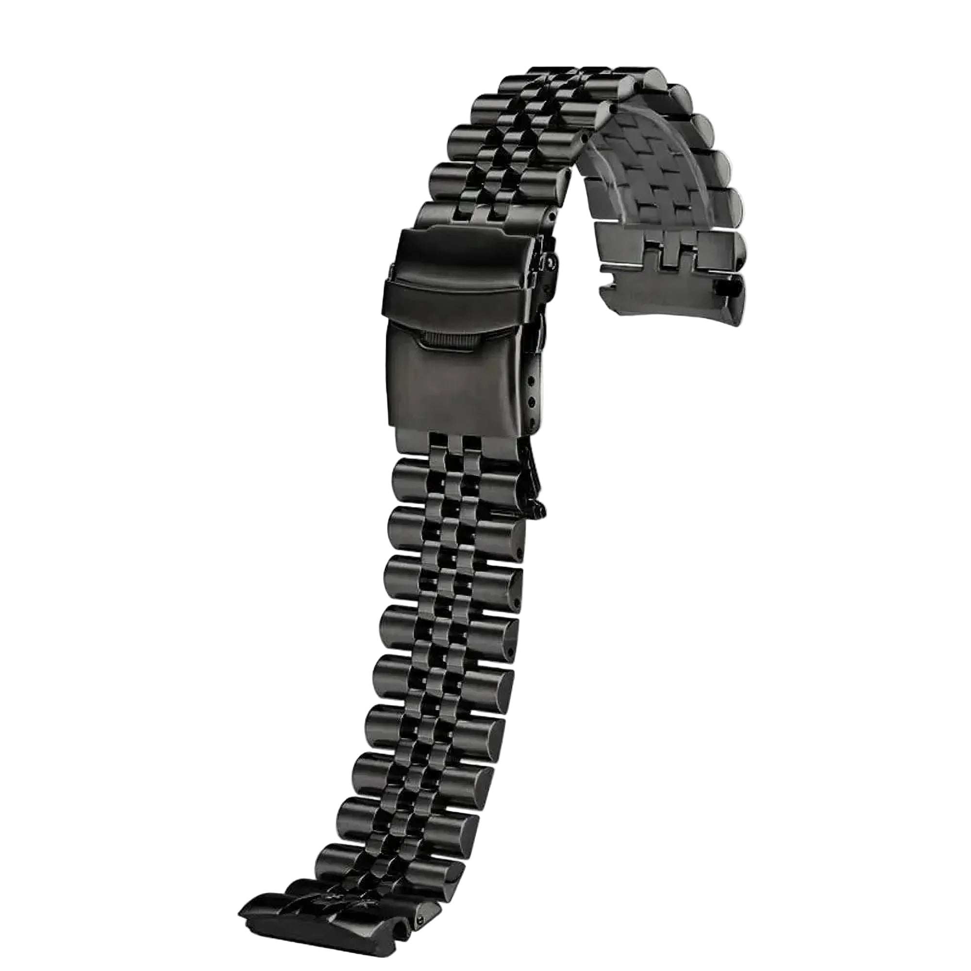 Solid Stainless Steel Watch Band 22mm – Compatible with Turtle Series-ChronoCraft-Viva Timepiece