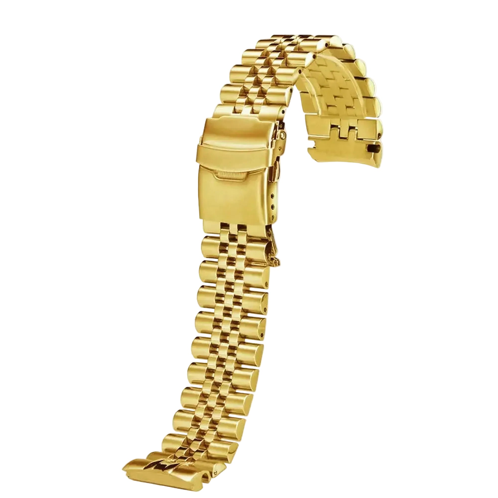 Solid Stainless Steel Watch Band 22mm – Compatible with Turtle Series-ChronoCraft-Viva Timepiece