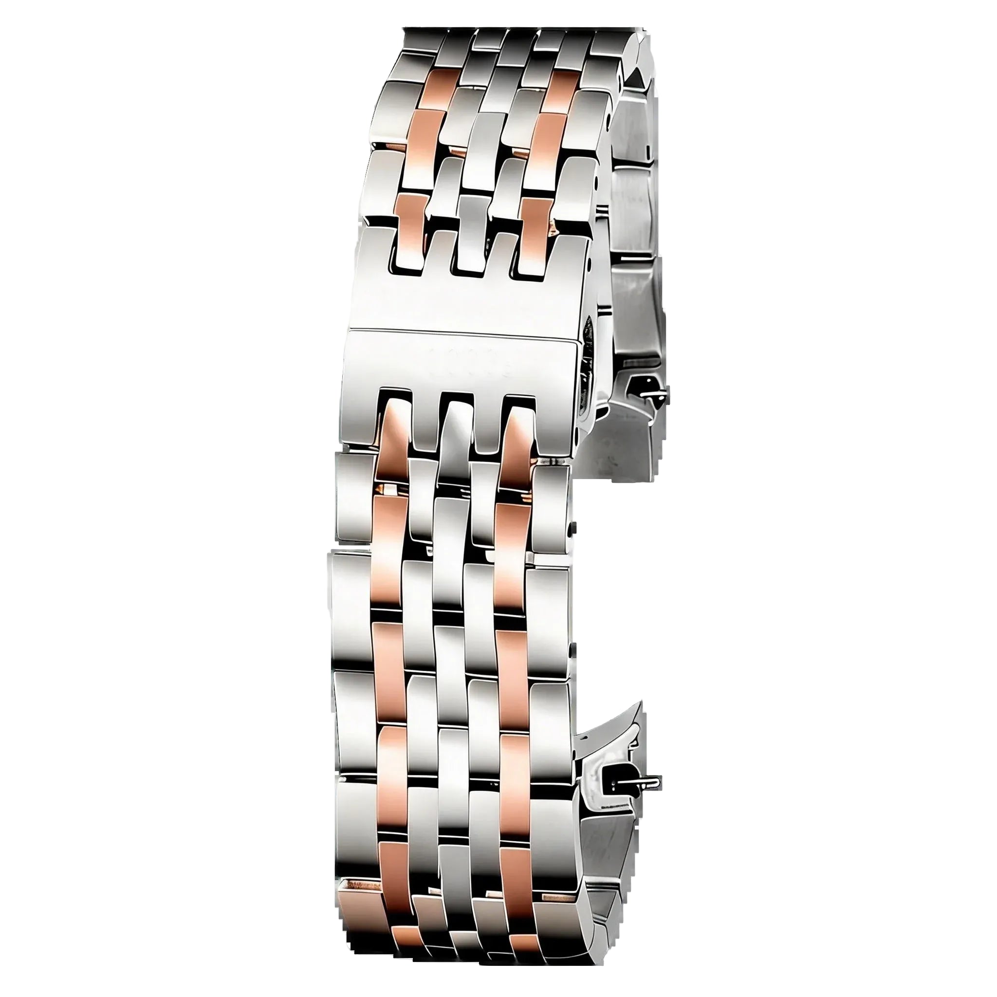 Stainless Steel Dress Watch Bracelet 19mm – Compatible with Le Locle T006 / T41-ChronoCraft-Viva Timepiece