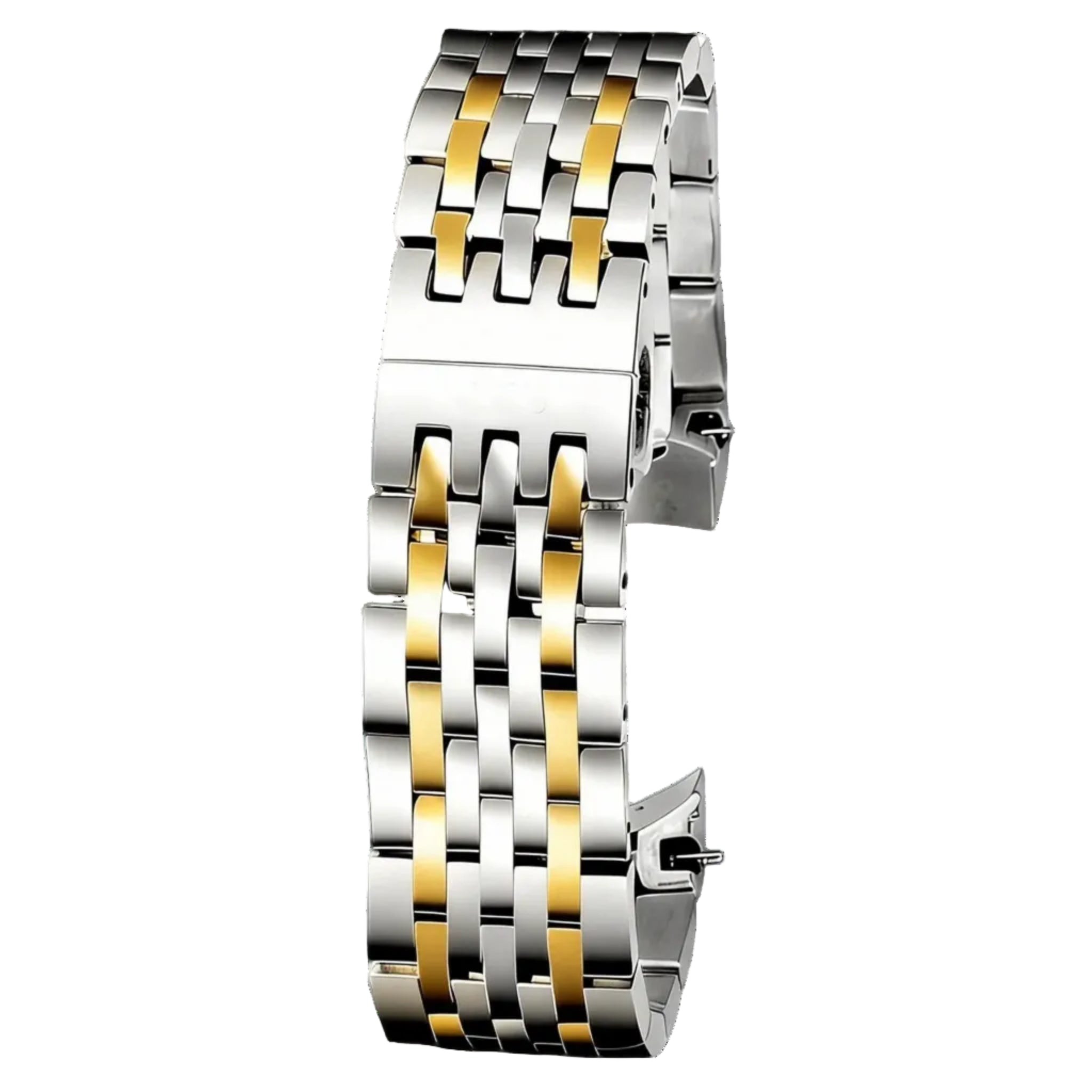 Stainless Steel Dress Watch Bracelet 19mm – Compatible with Le Locle T006 / T41-ChronoCraft-Viva Timepiece