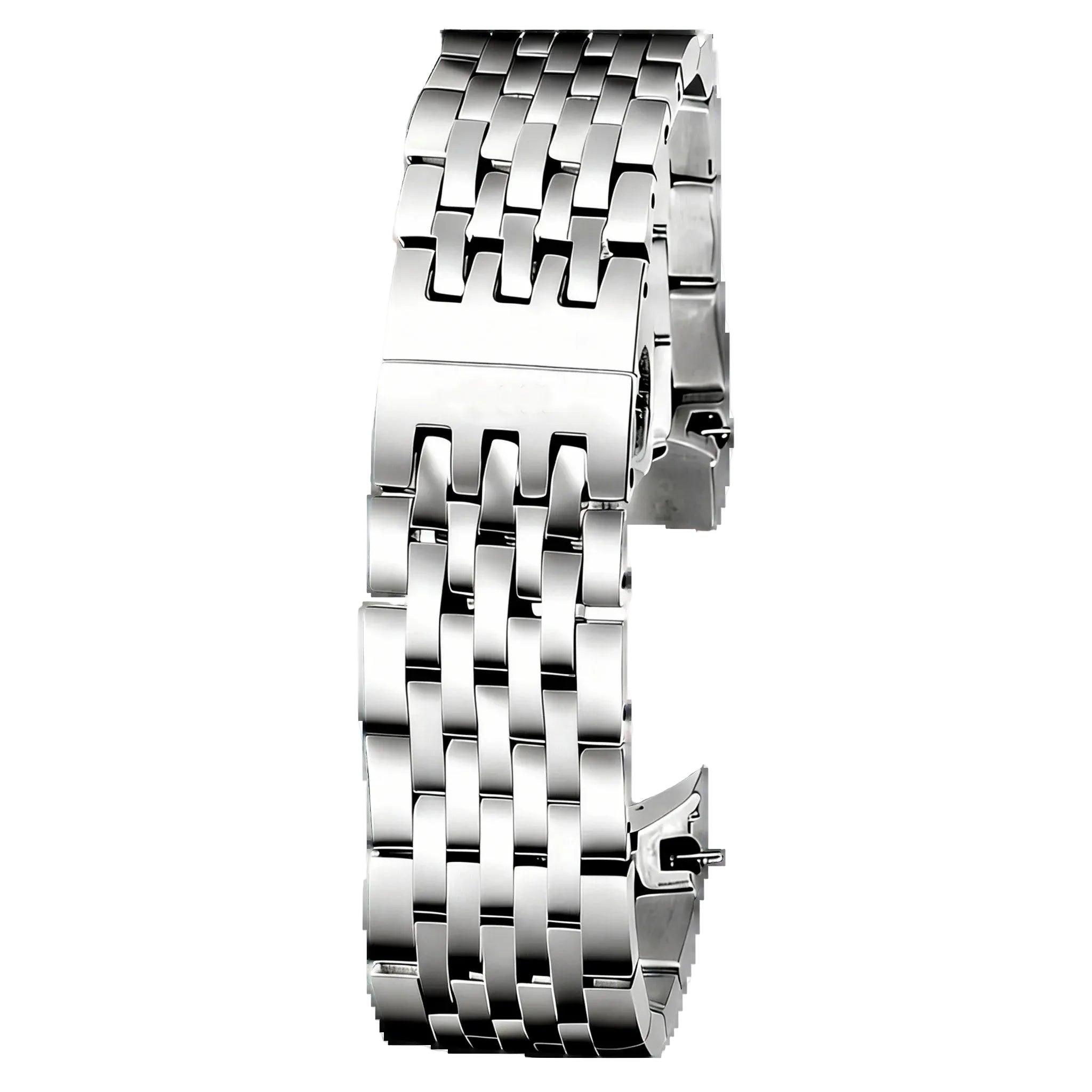 Stainless Steel Dress Watch Bracelet 19mm – Compatible with Le Locle T006 / T41-ChronoCraft-Viva Timepiece