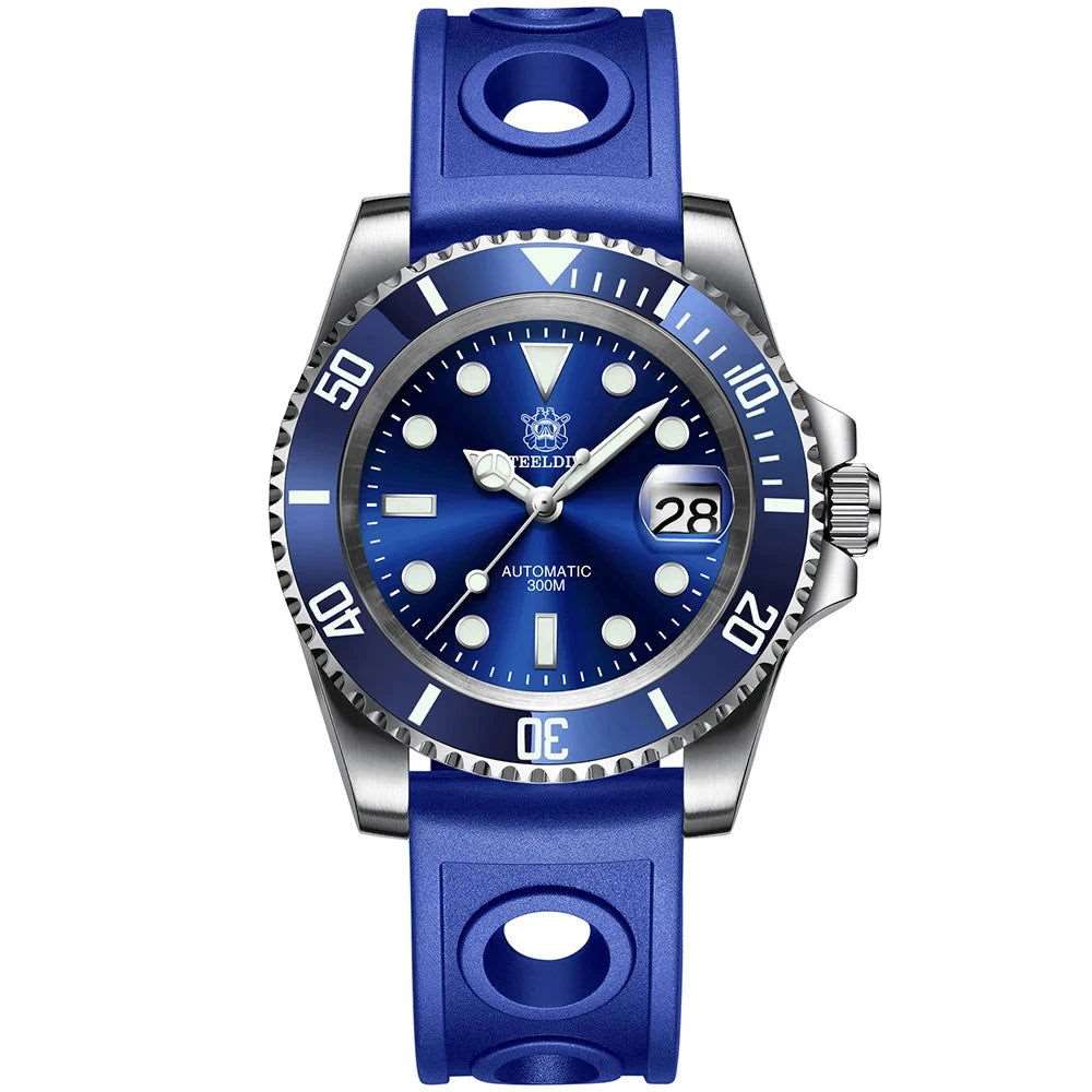 Steeldive Submariner Ceramic Bezel Full Lume Homage Watch SD1953 Viva Timepiece