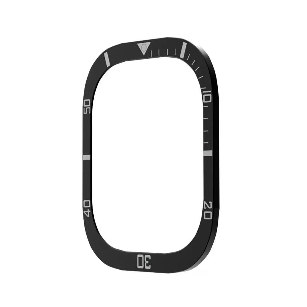 Tempered Glass Protective Bezel Frame Compatible with Apple Watch Ultra 49mm