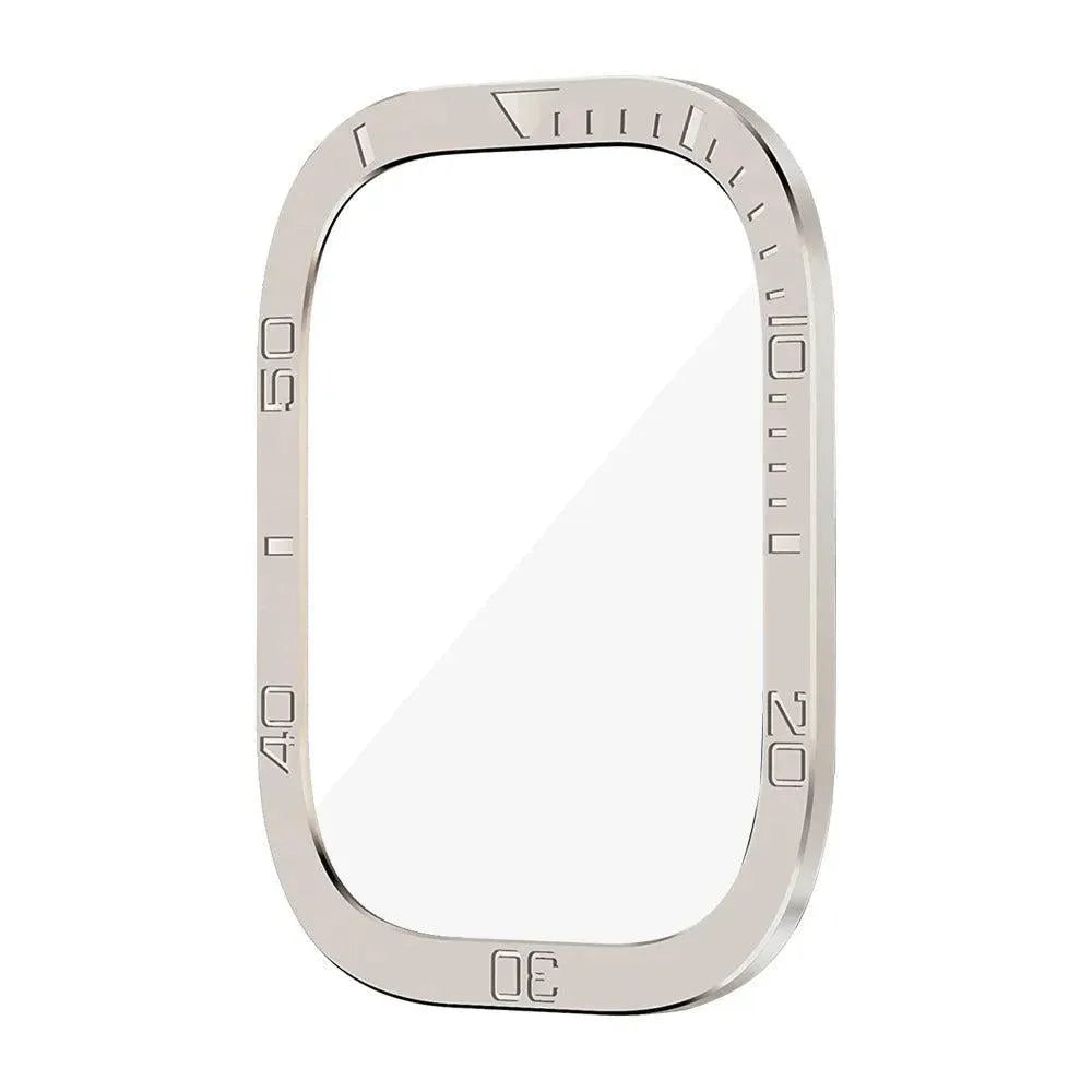 Tempered Glass Protective Bezel Frame Compatible with Apple Watch Ultra 49mm