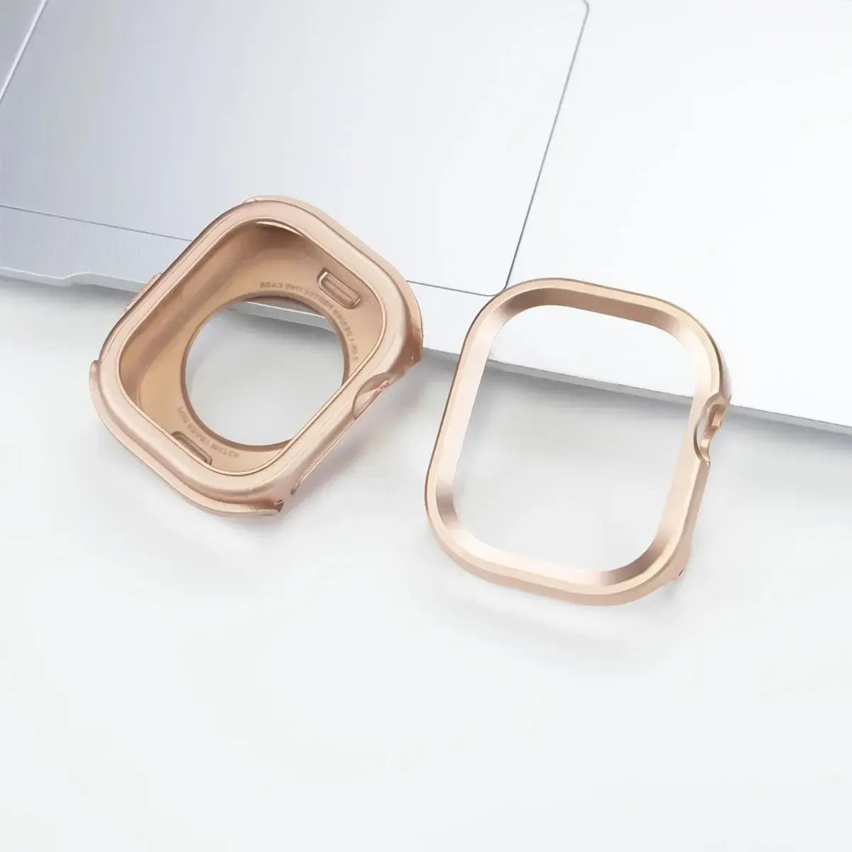 Titanium Alloy Bezel Case – for Apple Watch Ultra & Series 5–9 (40–49mm)