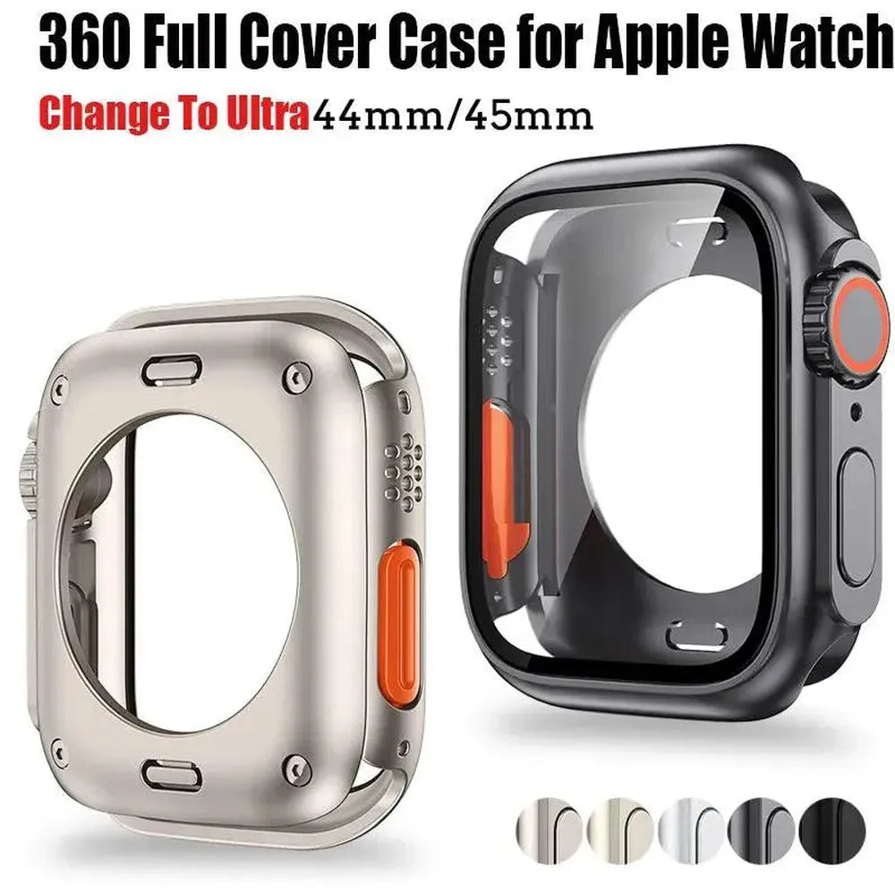 Ultra-Style Full Protector Case for Apple Watch 41–46mm (Series 4–10)