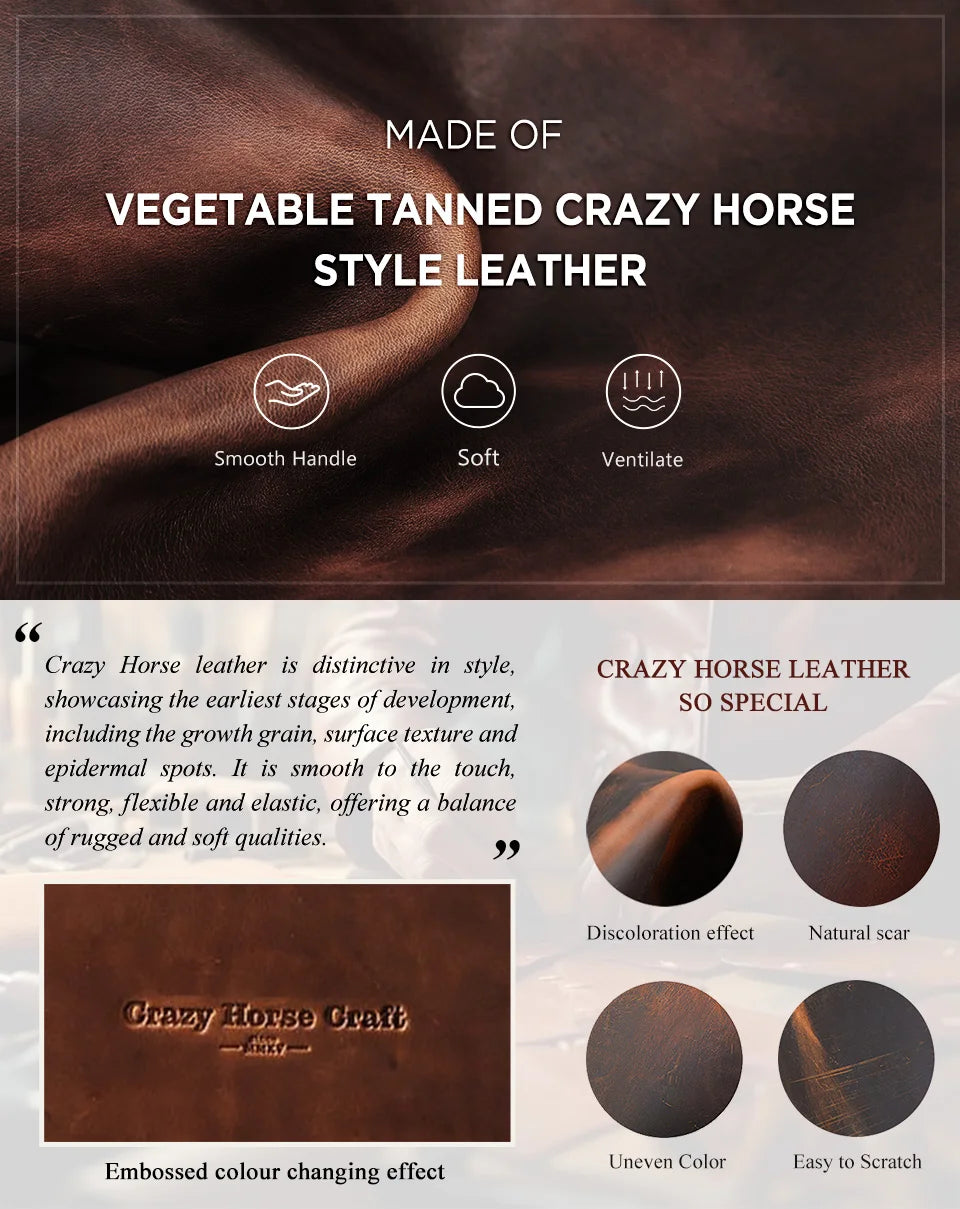 Vintage Leather Watch Travel Case Zipper Pouch (2–8 Slots)-VivaPort-Viva Timepiece