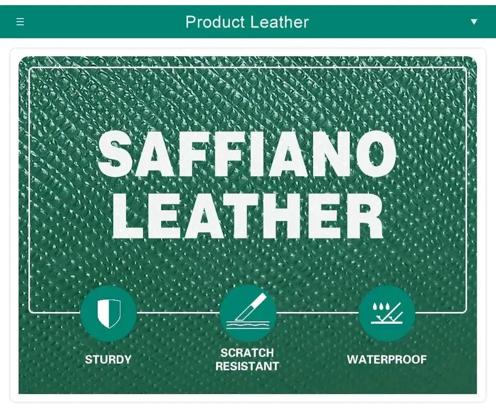 VivaPort Retro Leather Single Slot Watch Case Travel Pouch