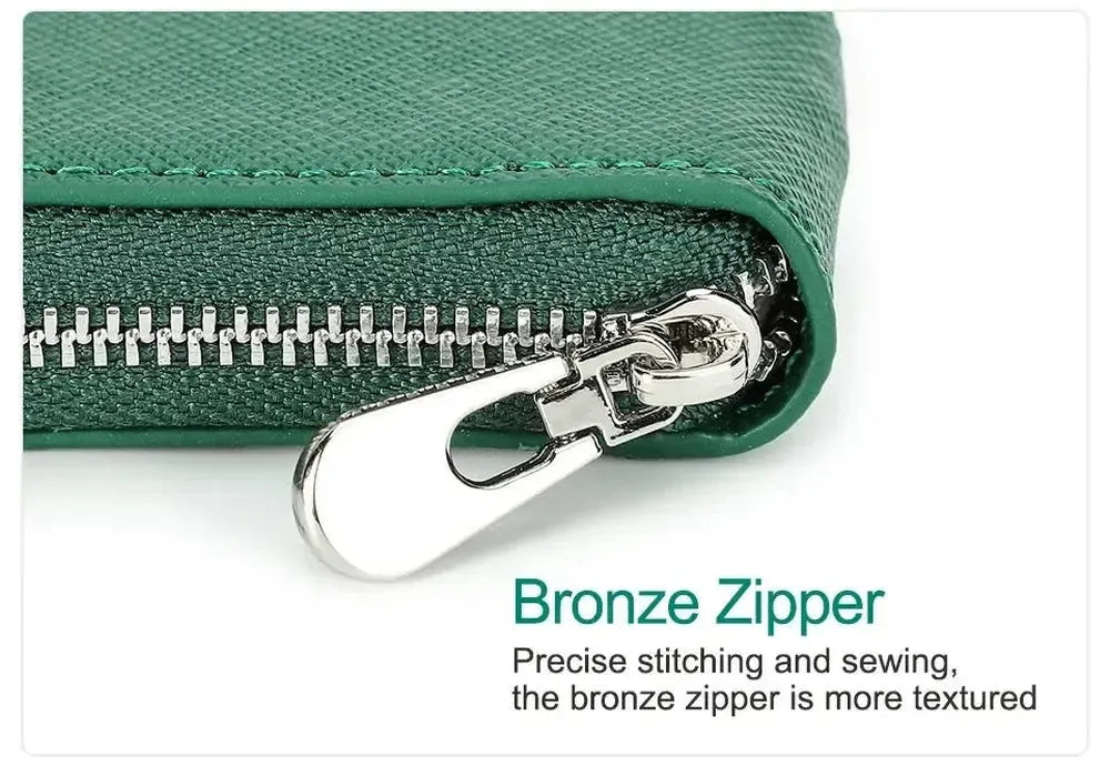 VivaPort Retro Leather Single Slot Watch Case Travel Pouch