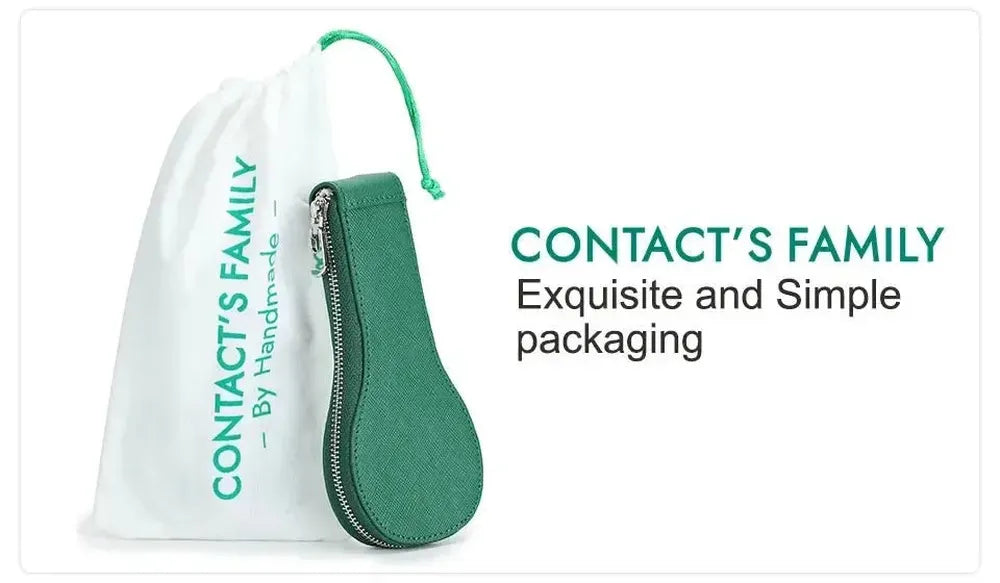 VivaPort Retro Leather Single Slot Watch Case Travel Pouch