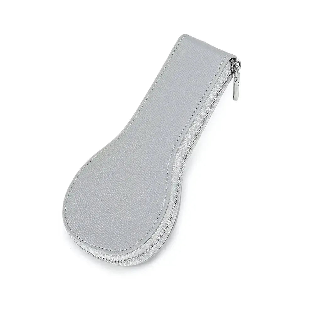 VivaPort Retro Leather Single Slot Watch Case Travel Pouch