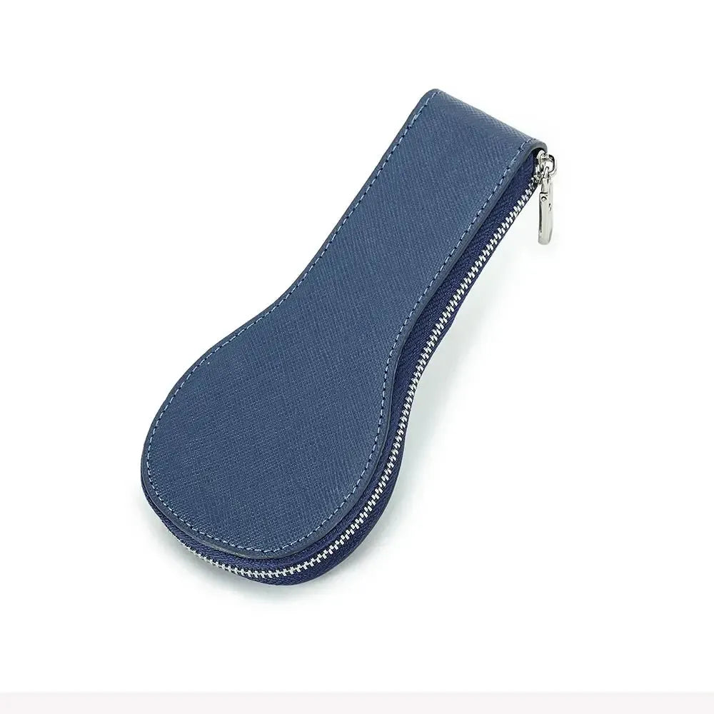 VivaPort Retro Leather Single Slot Watch Case Travel Pouch