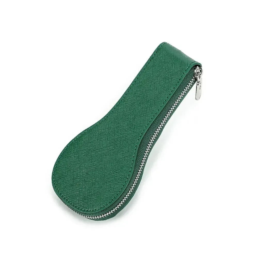 VivaPort Retro Leather Single Slot Watch Case Travel Pouch