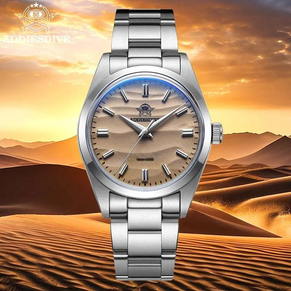 ADDIESDIVE 36mm Quartz Watch – Desert Dial-Addiesdive-Viva Timepiece