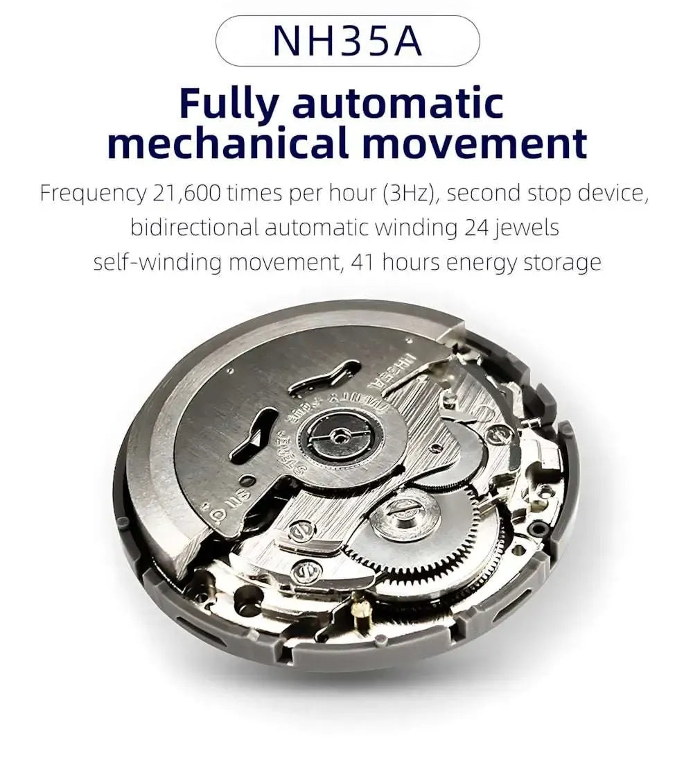 ADDIESDIVE 39mm Automatic Textured Dial Watch – Jubilee Bracelet-Addiesdive-Viva Timepiece