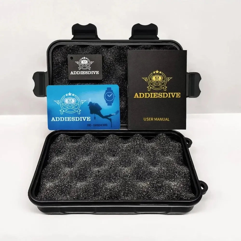 ADDIESDIVE 39mm GMT Quartz Diver Watch – Swiss Ronda 515-24H, 200M-ADDIESDIVE-Viva Timepiece