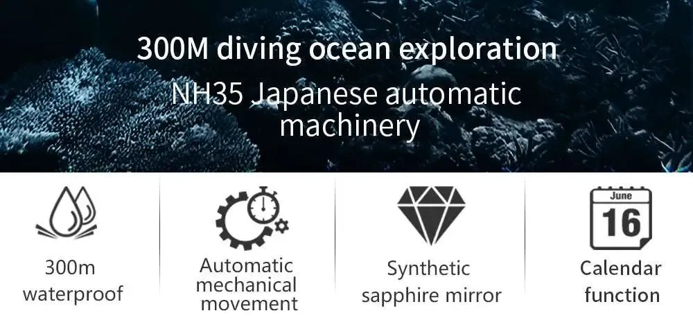 ADDIESDIVE MY-H5 Tuna Automatic Diver 300M – NH35-ADDIESDIVE-Viva Timepiece
