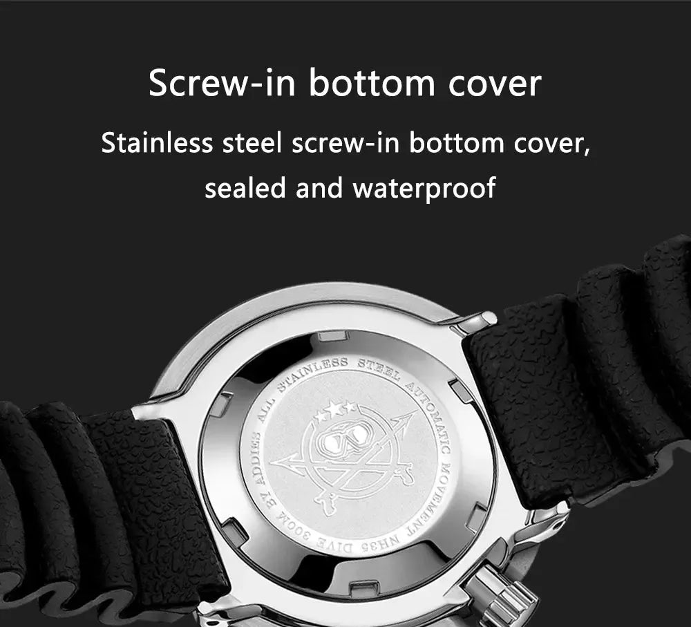 ADDIESDIVE MY-H5 Tuna Automatic Diver 300M – NH35-ADDIESDIVE-Viva Timepiece