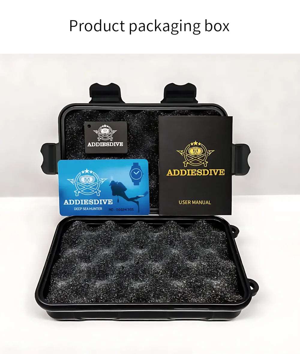 ADDIESDIVE Turtle-Style 43.8mm Automatic Diver Watch – NH35A, 3D Dial, 200M-Addiesdive-Viva Timepiece