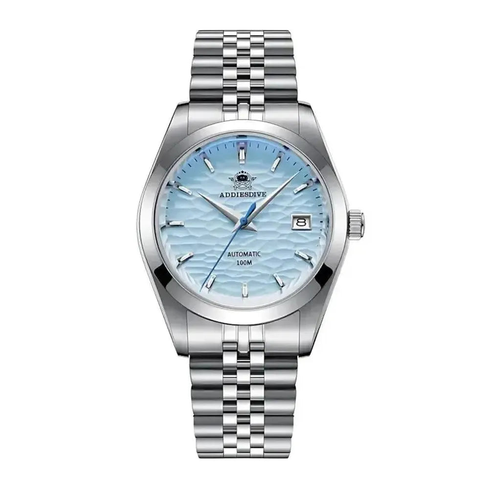 ADDIESDIVE 39mm Automatic Textured Dial Watch – Jubilee Bracelet-Addiesdive-Viva Timepiece