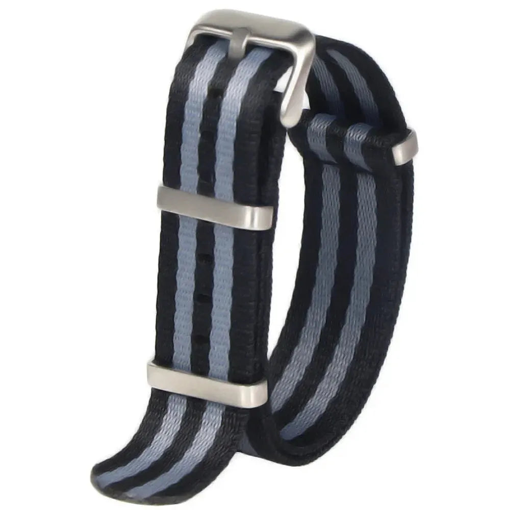 Classic NATO Nylon Watch Strap – 20mm / 22mm-Straptique-Viva Timepiece