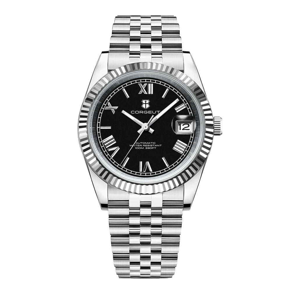 Corgeut Classic Date 36mm/39mm Automatic NH35 Watches-Corgeut-Viva Timepiece