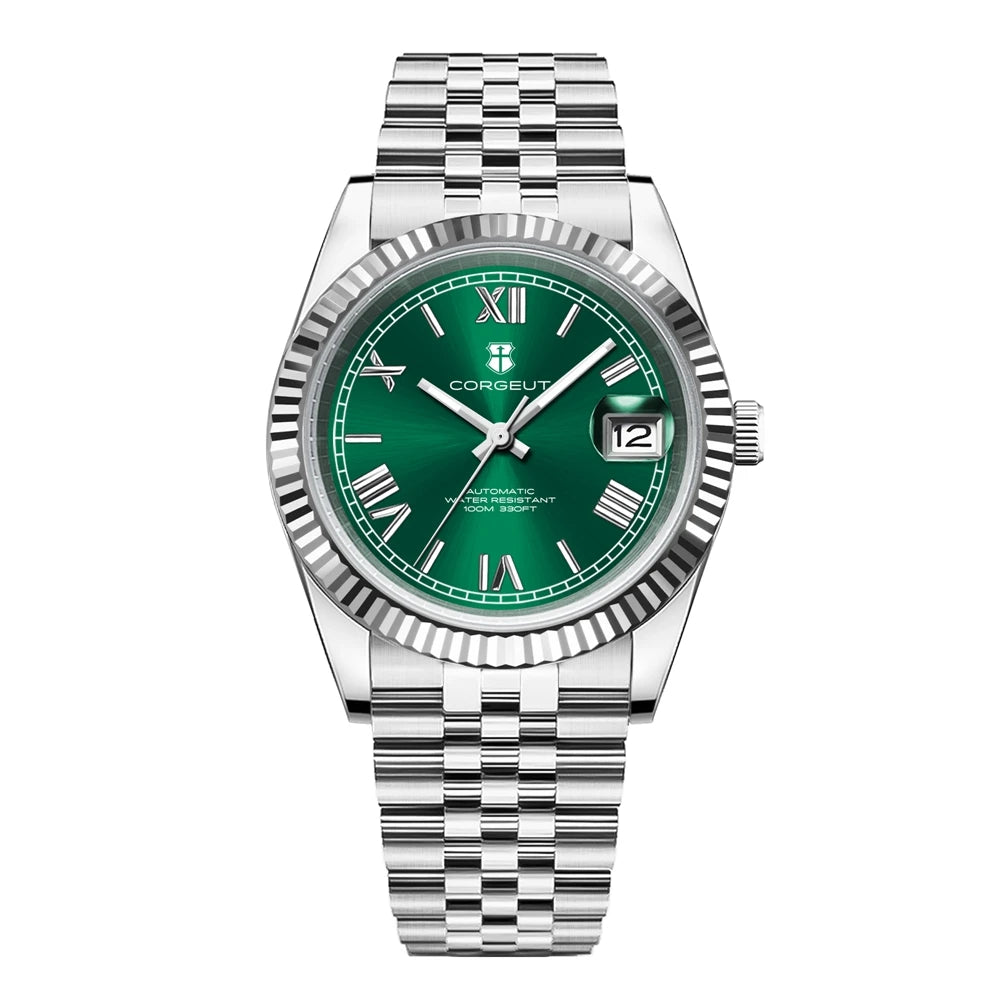 Corgeut Classic Date 36mm/39mm Automatic NH35 Watches-Corgeut-Viva Timepiece