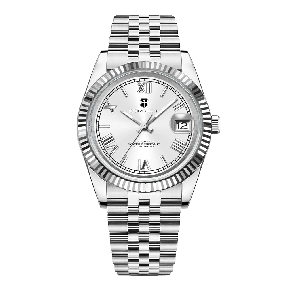 Corgeut Classic Date 36mm/39mm Automatic NH35 Watches-Corgeut-Viva Timepiece