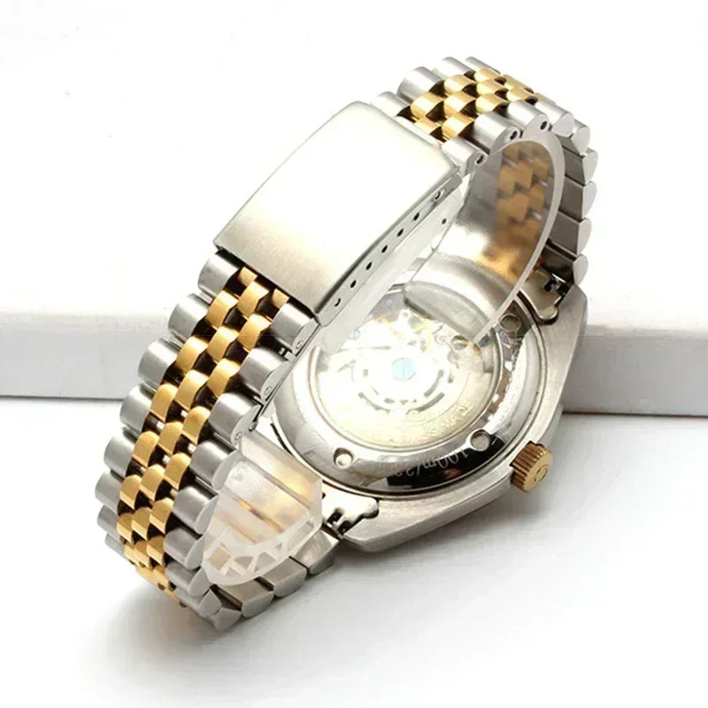 Curved End Jubilee Watch Bracelet – Compatible with Datejust-ChronoCraft-Viva Timepiece