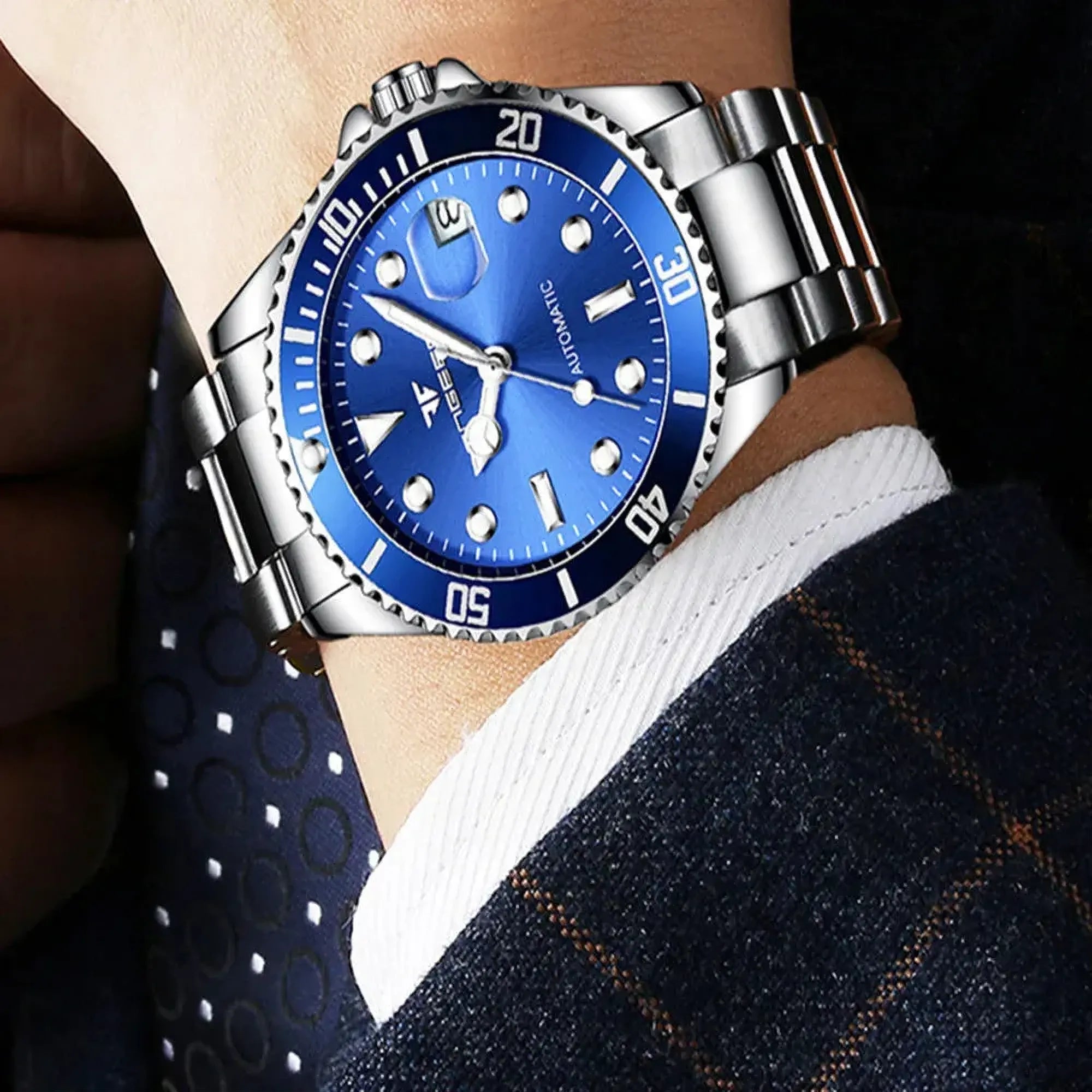 FNGEEN Sub-Date 42mm Automatic Watch-FNGEEN-Viva Timepiece