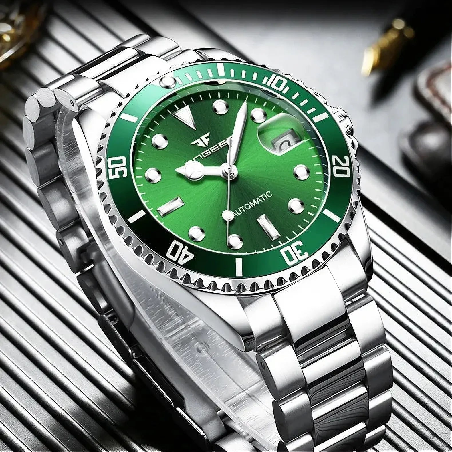 FNGEEN Sub-Date 42mm Automatic Watch-FNGEEN-Viva Timepiece