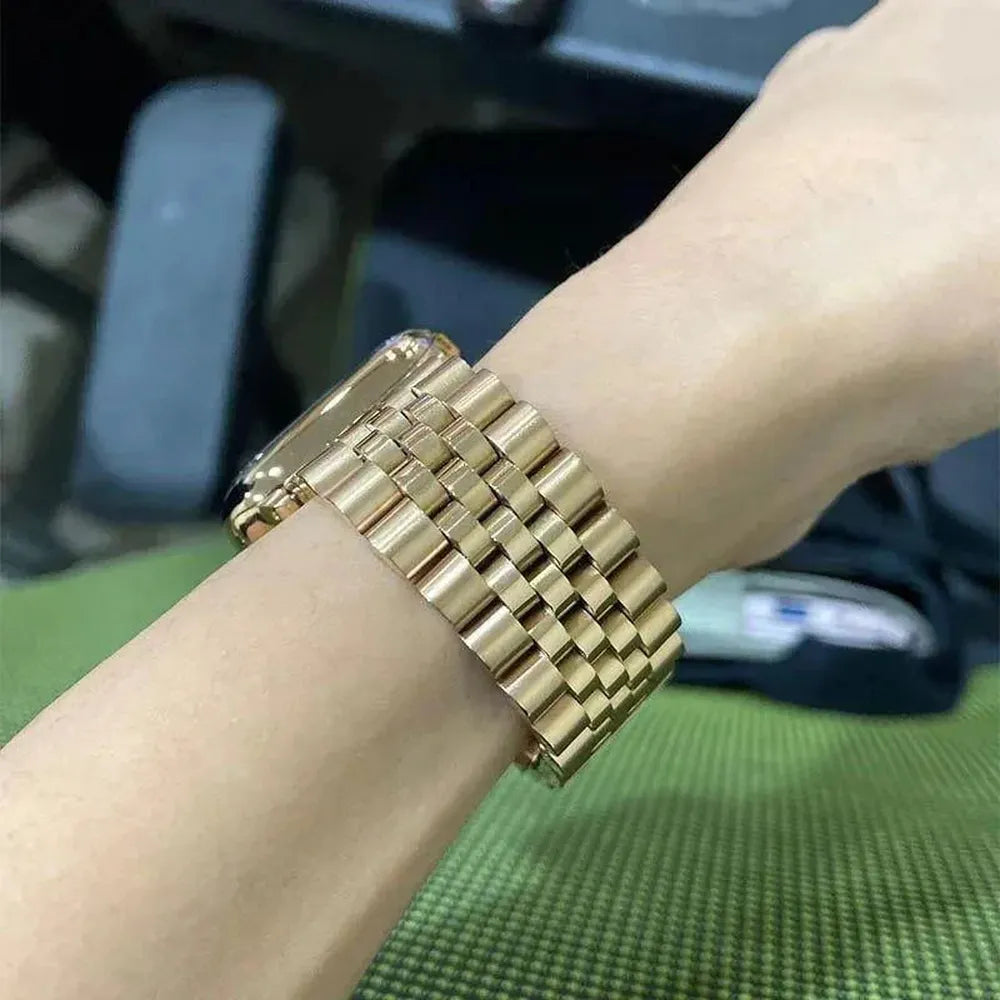 Jubilee Stainless Steel Band for Apple Watch 38–49mm (Series 1–10, Ultra)