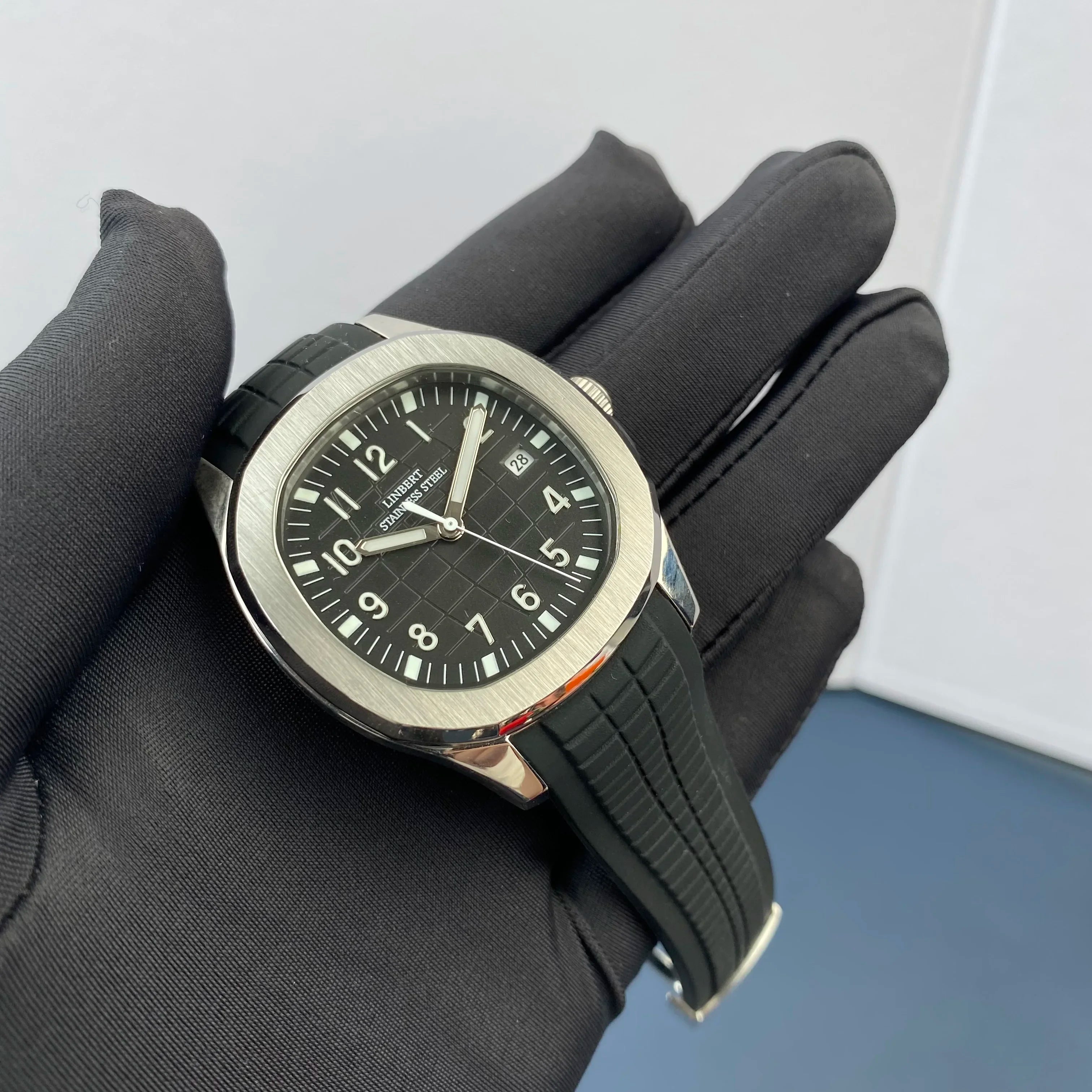 LB-8003 Octa Sport Automatic Watch – Sapphire Steel 42mm-Linbert-Viva Timepiece