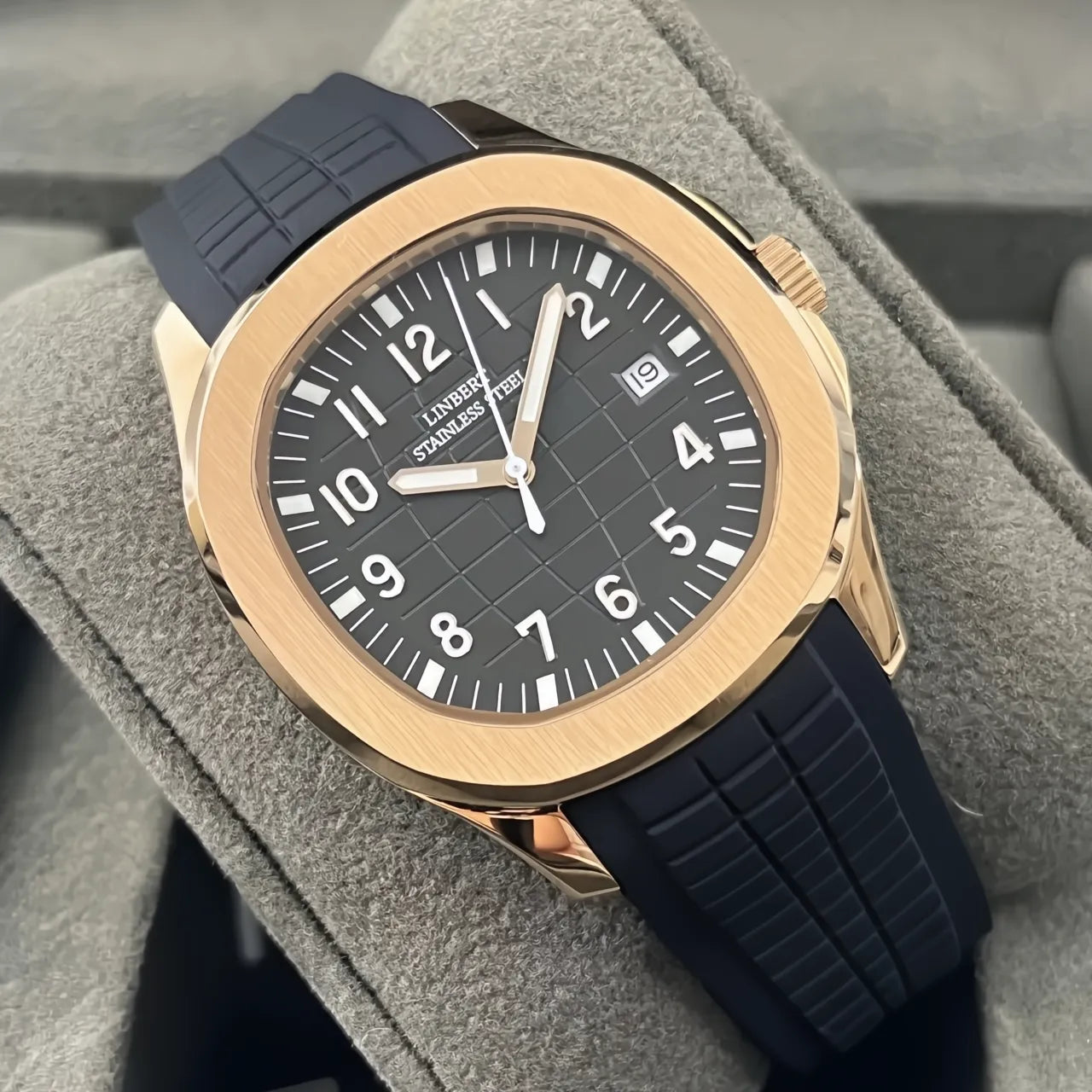 LB-8003 Octa Sport Automatic Watch – Sapphire Steel 42mm-Linbert-Viva Timepiece