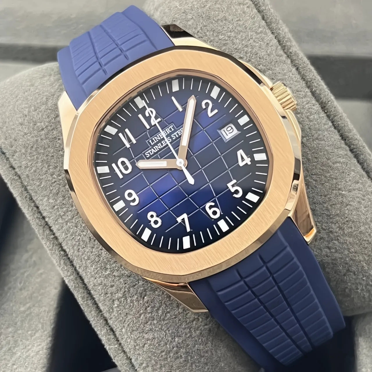 LB-8003 Octa Sport Automatic Watch – Sapphire Steel 42mm-Linbert-Viva Timepiece