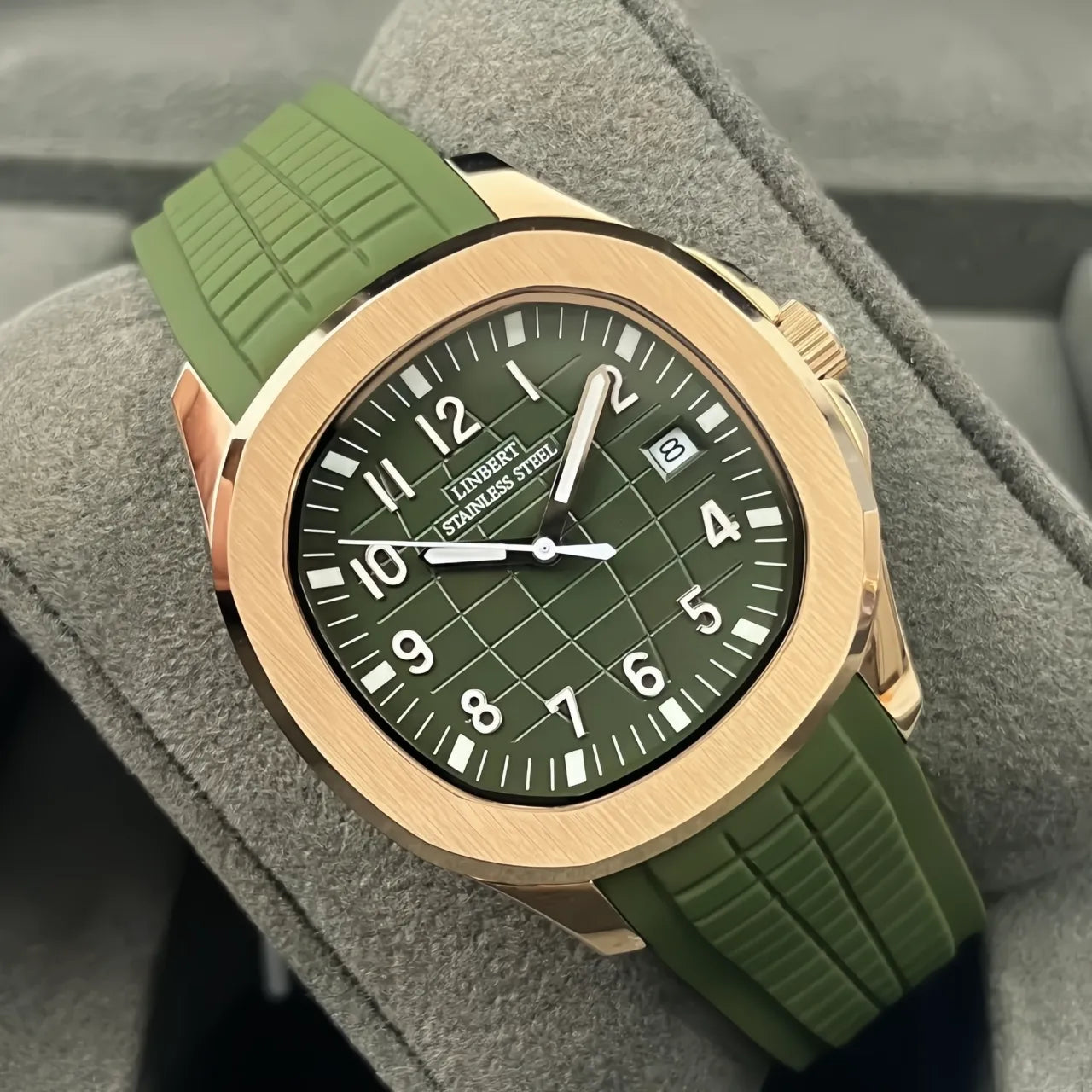 LB-8003 Octa Sport Automatic Watch – Sapphire Steel 42mm-Linbert-Viva Timepiece